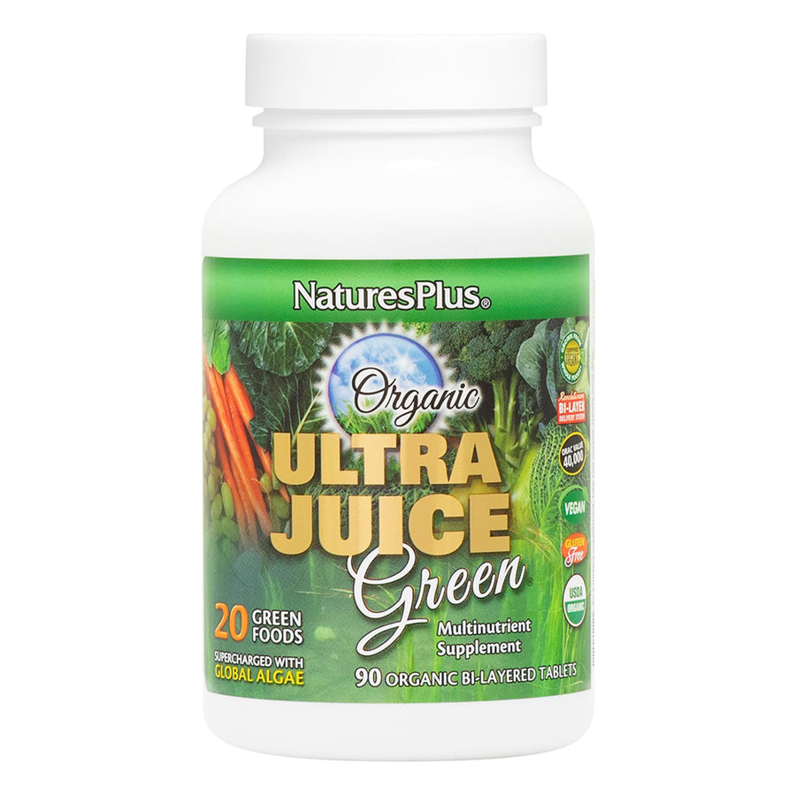 Natures Plus Ultra Juice Green Multivitamin - 90 Vegeta
