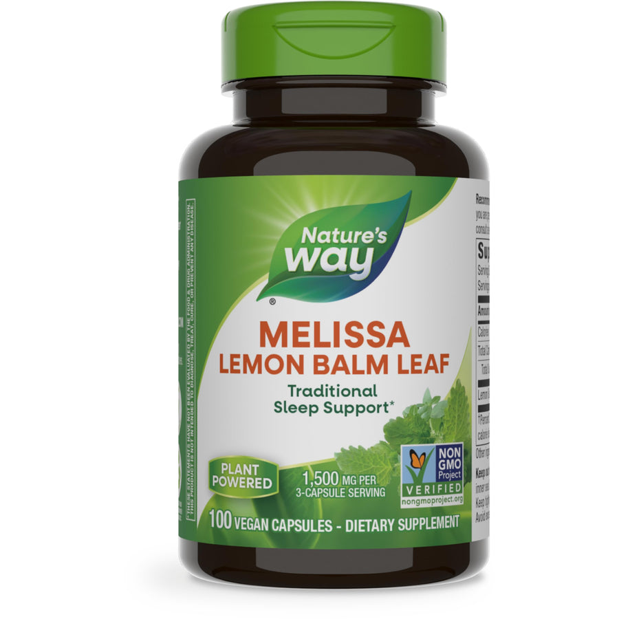 Nature's Way Melissa Lemon Balm Leaf, Traditional S