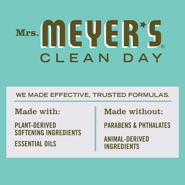Mrs Meyers Clean Day Dryer Sheets, Basil 80 CT