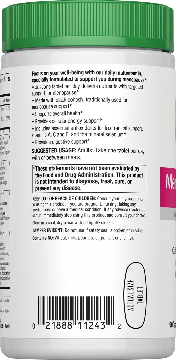 Menopause One Multivitamin - 90 Tab