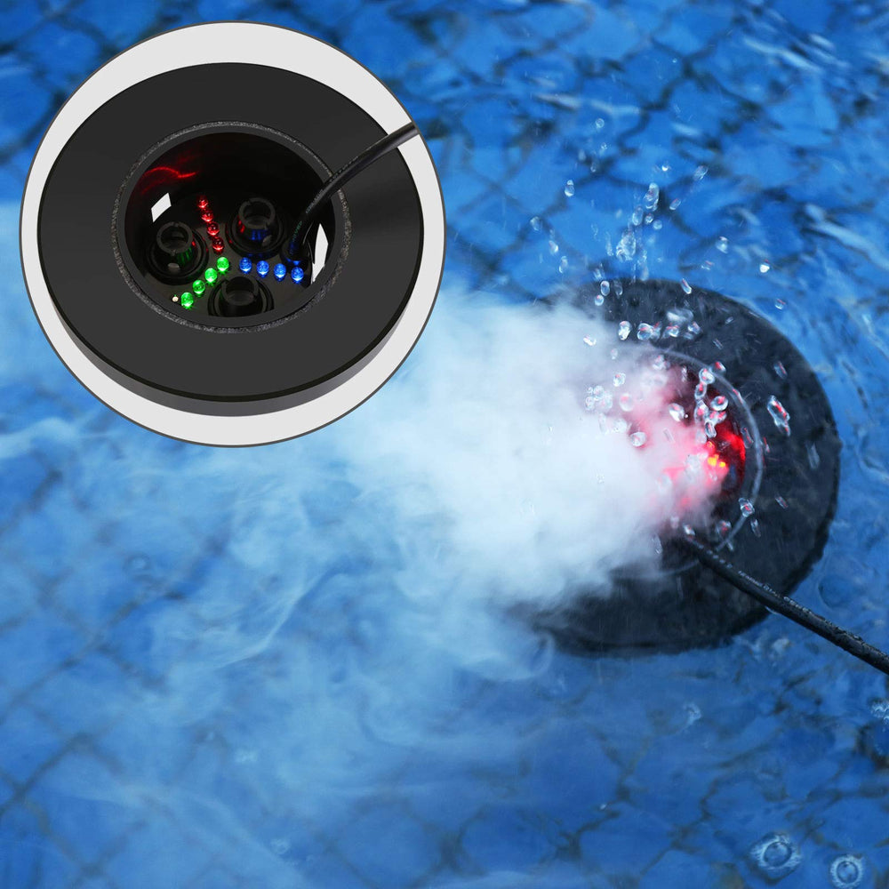 FITNATE Three-Head Mist Maker, Larger Fogger with 12 LE