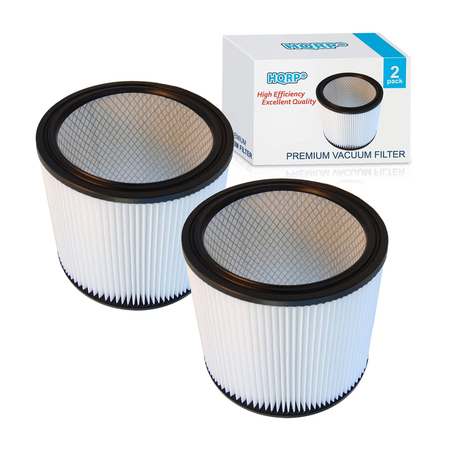 HQRP Cartridge Filter 2-Pack compatible with Shop-Vac 9