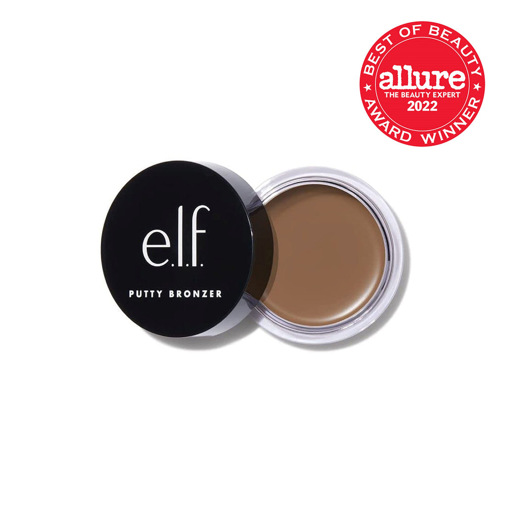 Putty Bronzer, Creamy & Highly Pigmented Formula, Creates a Long-Lasting Bronzed Glow, Infused with Argan Oil & Vitamin E, Honey Drip, 0.35 Oz (10g)