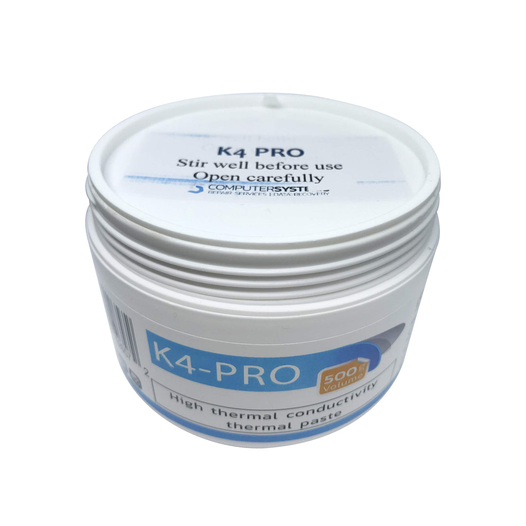 K4-PRO 500g high Thermal Conductivity Thermal Paste K 4,6 W/m.K for Computer heatsinks Ideal for laptops and Apple iMac, CSGR