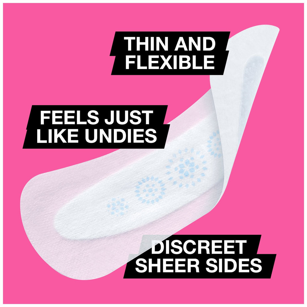 U by Kotex Barely There Liners, Light Absorbency, Unsce