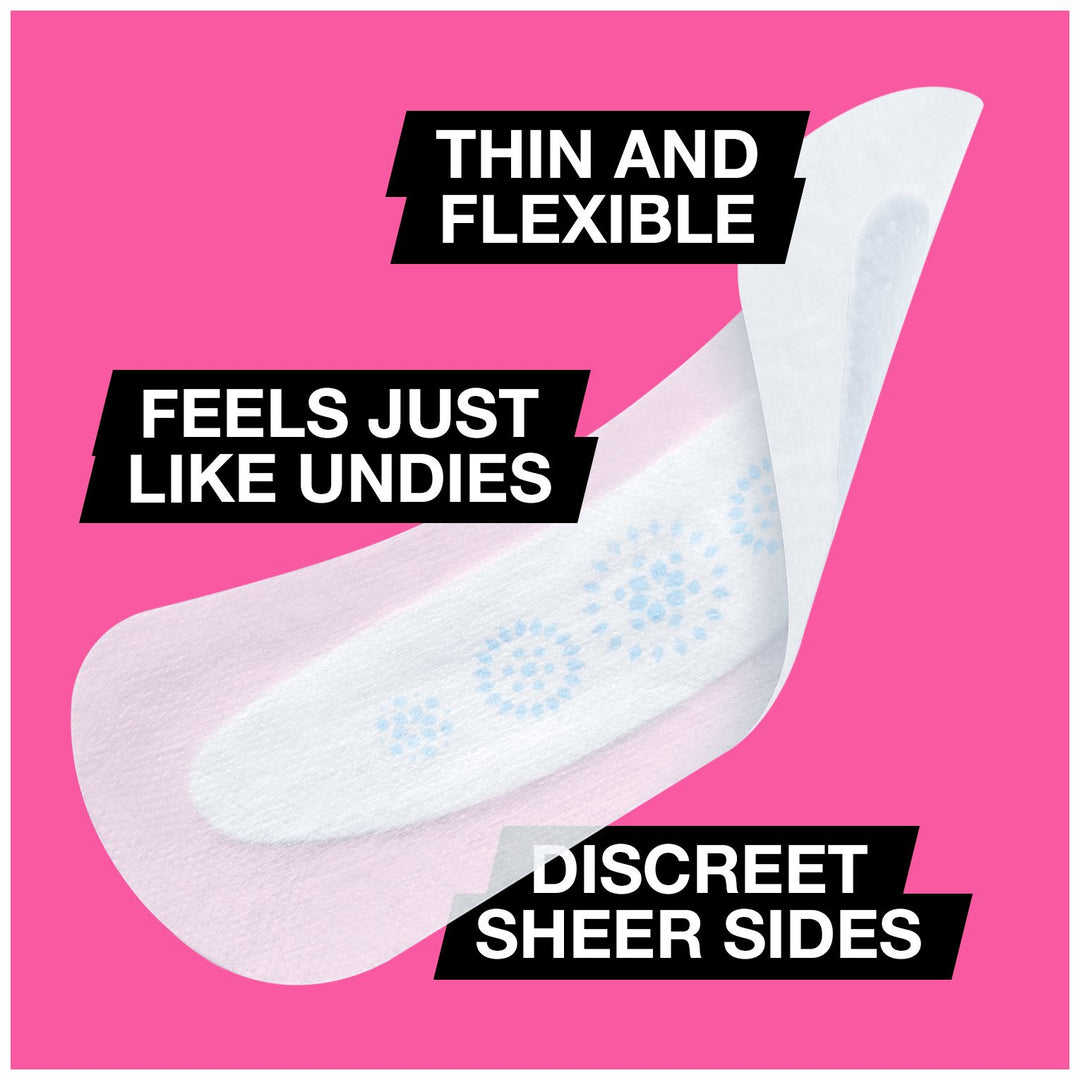 U by Kotex Barely There Liners, Light Absorbency, Unsce