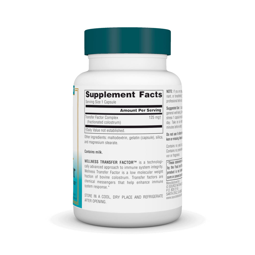 Source Naturals Wellness Transfer Factor, Supports Immu