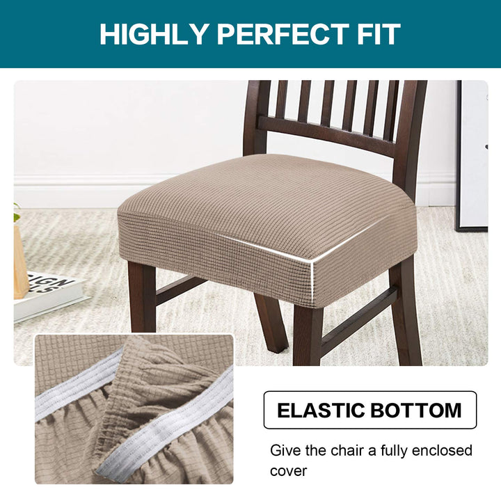 Turquoize Stretch Dining Chair Covers Seat Covers for D