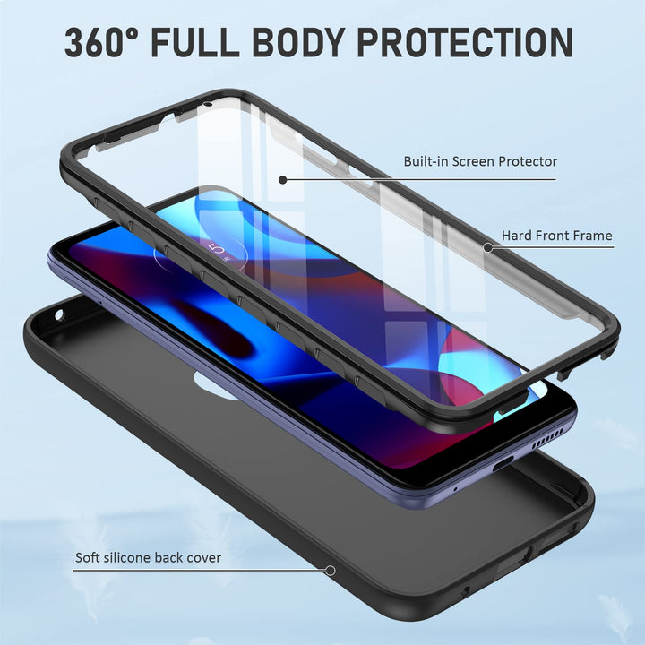 PUJUE for Motorola Moto-G Pure Phone Case: G Play 2023 