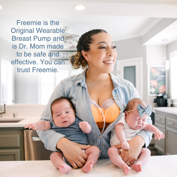 Liberty II Deluxe Hands-Free Wearable Breast Pump System for Discreet Pumping | Quiet Rechargeable Mobile Breast Pump | Ultra-Lightweight in-Bra Cups, 25mm &amp; 28mm Breast Flanges Included