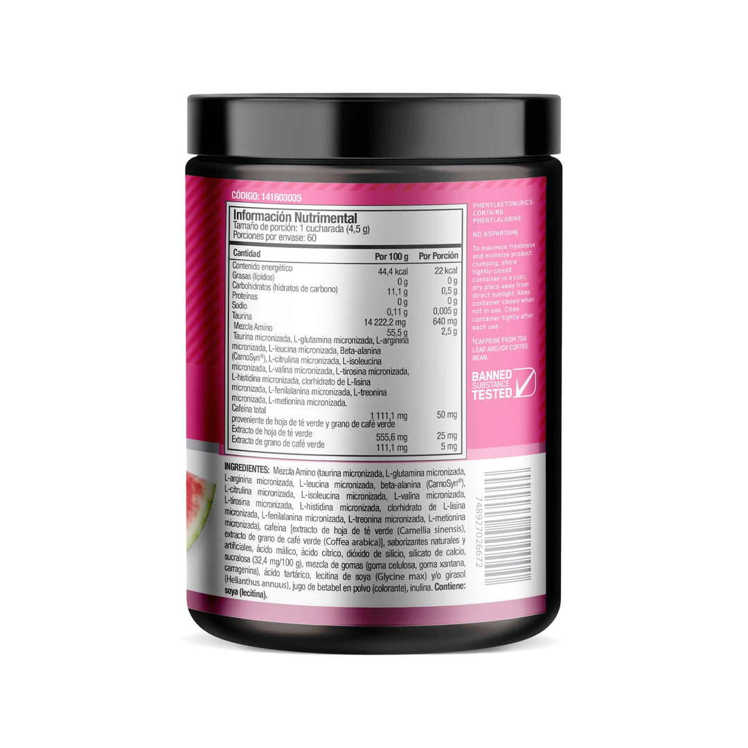 On Amino, Energy Watermelon, 9.5 Ounce