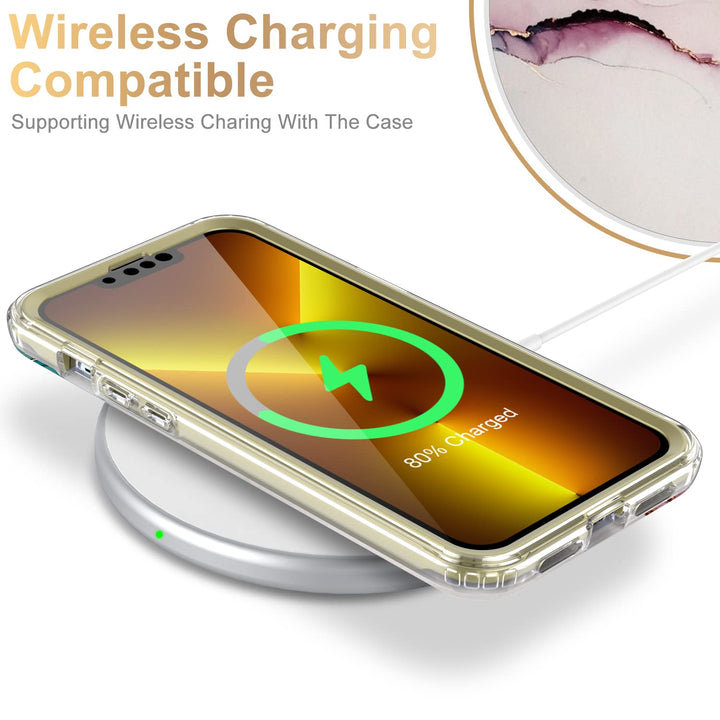 Esdot for iPhone 13 Pro Max Case with Built-in Screen P