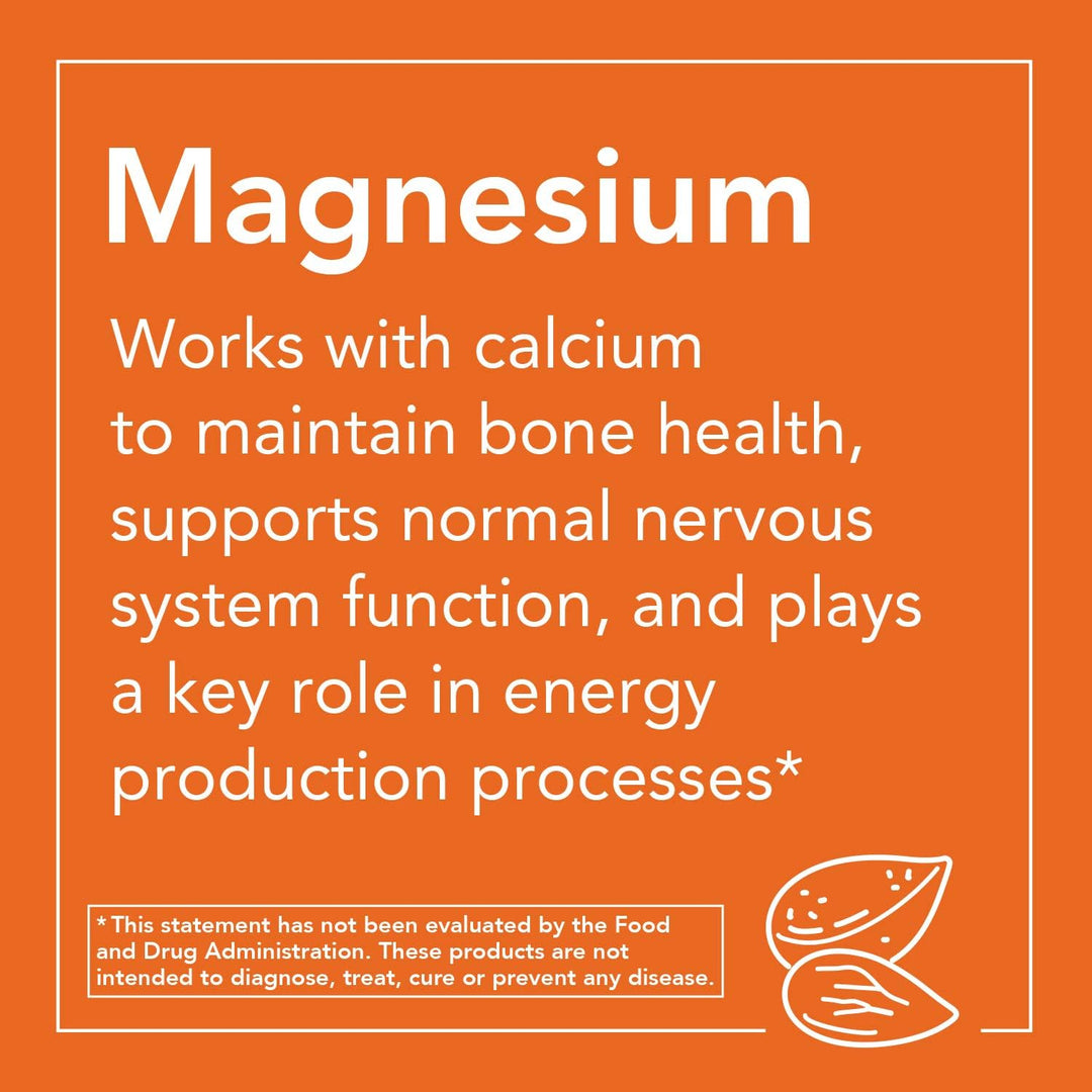 NOW Foods Supplements, Magnesium Oxide, Enzyme Function