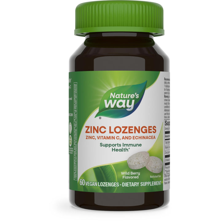 Nature&#39;s Way Zinc Lozenges with Vitamin C &