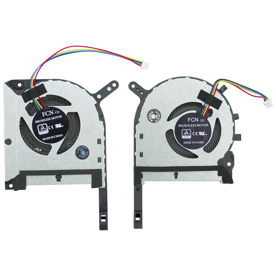 CPU and GPU Cooling Fan Replacement for DFS5K12304363H DFS5K12114262H Fit for ASUS TUF FX505 FX95 FX705DU FX705DD FX705DT FX95G FX86 ZX86 FZ86F FX95D FX705G FX505D GE FA506 FX506 FX706 FA706 Series