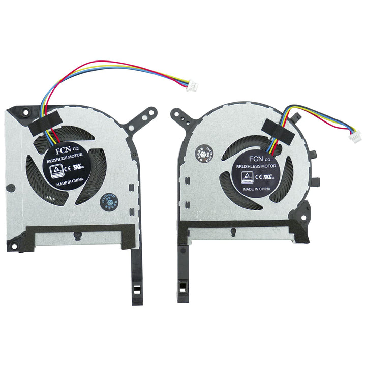 CPU and GPU Cooling Fan Replacement for DFS5K12304363H DFS5K12114262H Fit for ASUS TUF FX505 FX95 FX705DU FX705DD FX705DT FX95G FX86 ZX86 FZ86F FX95D FX705G FX505D GE FA506 FX506 FX706 FA706 Series