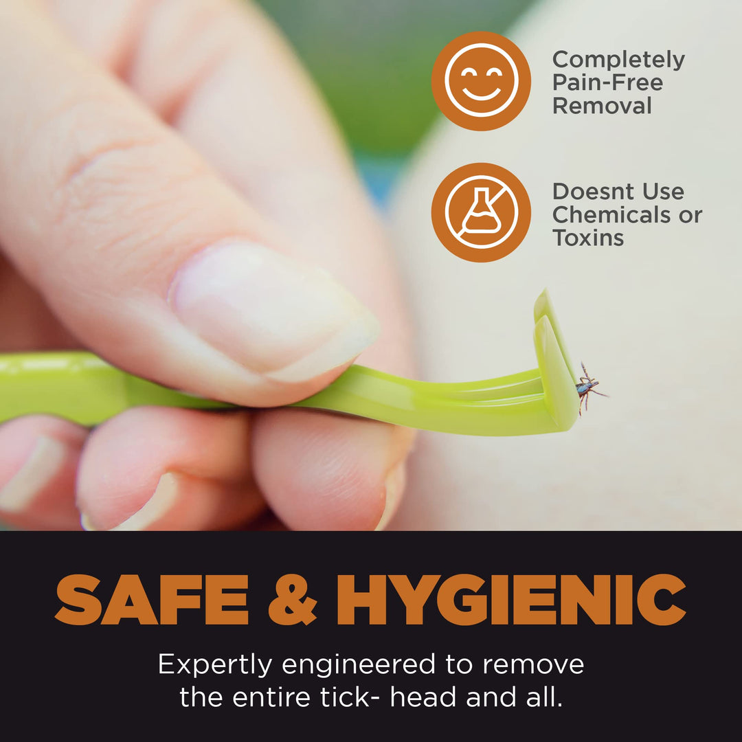 - Tick Remover Tool for Dogs, Cats &amp; Humans - 1 Packs of 3 - Pain Free Tick Removal Twister Tweezers - Dog Tick Removal Tool - Tick Puller Removes Head &amp; Body - Includes User Guide