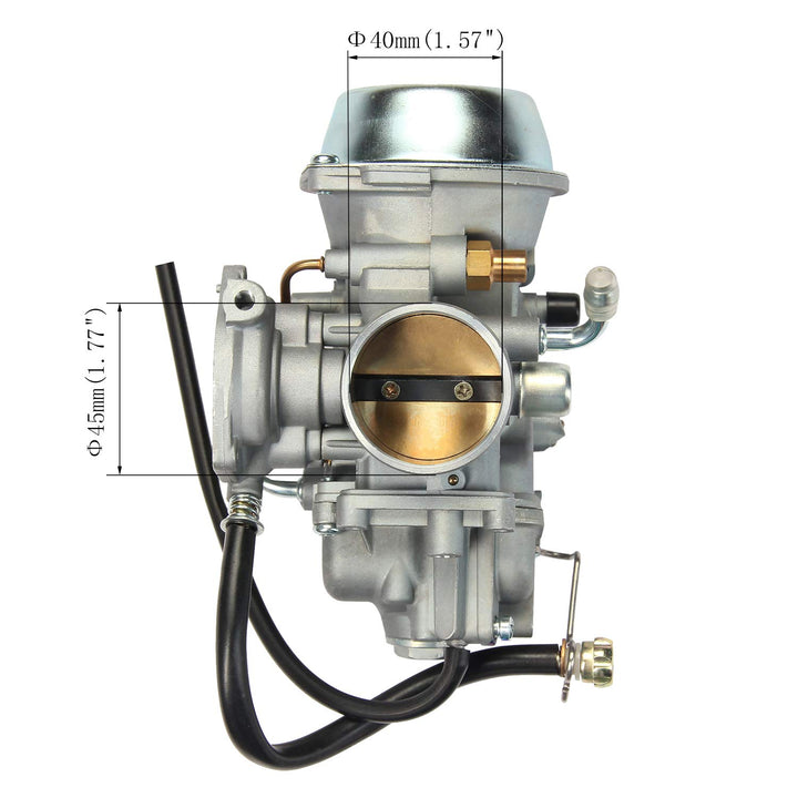 Carburetor Carb for 2001-2005 &amp; 2010-2012 Polaris Sportsman 500 4X4 HO | 1997-2009 Polaris scrambler 500 4x4 | 2000-2002 Polaris Trail Boss 325