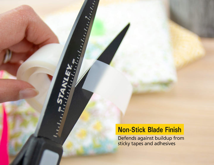 Stanley Scissors Piranha 8 Premium Scissor, Gray (SCI8TINS),1pk