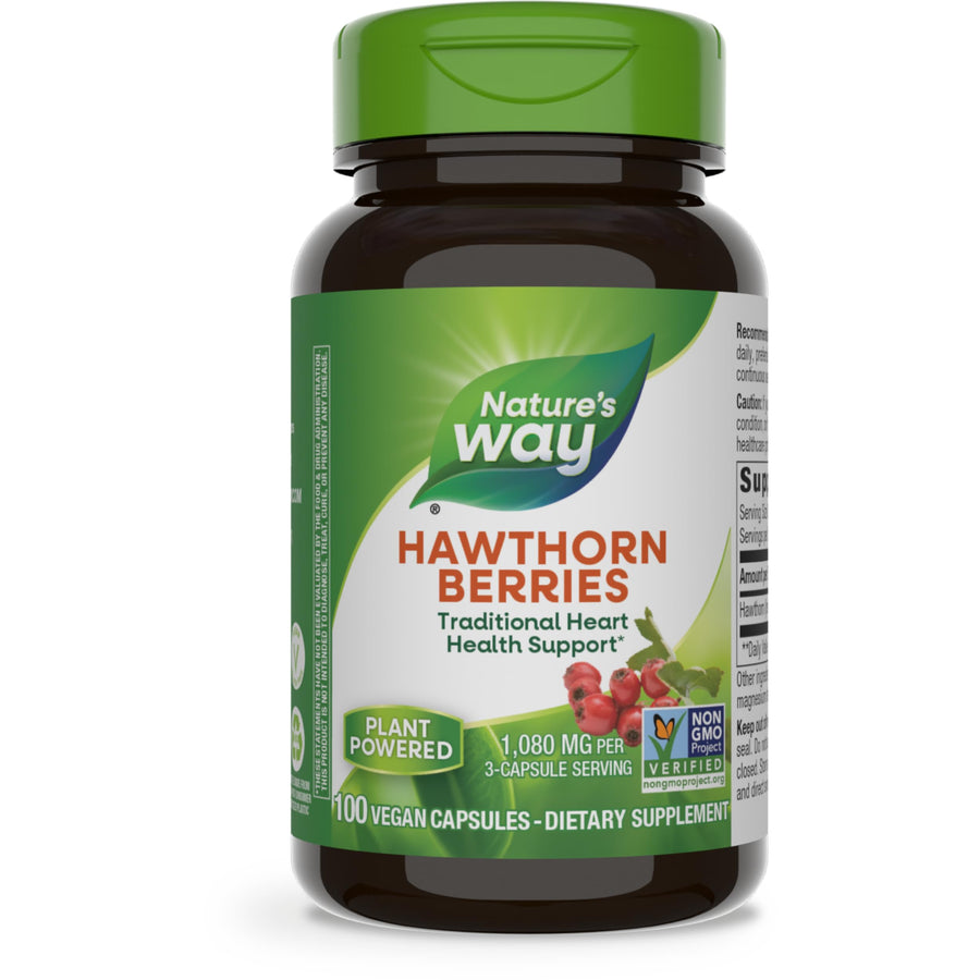 Nature's Way Herbal Hawthorn Berries, Traditional H