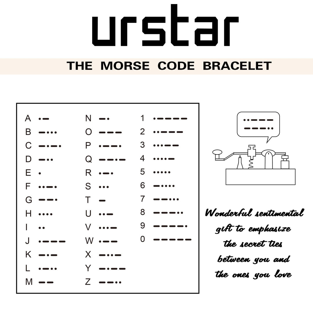 Bracelets for Mens Gifts, Black Leather Bracelets for Men Gifts Morse Code My Boyfriend Bracelet Gifts for Him Mens Wrist Bracelets Gifts for Mens Jewelry Male Unique Gifts for Boyfriend