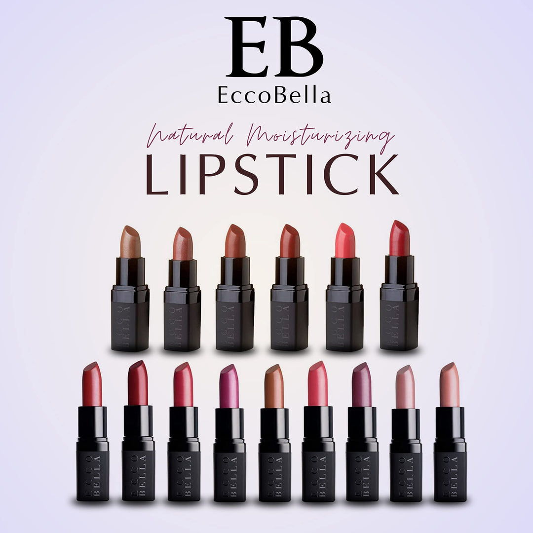 Ecco Bella Plant-Based Vegan Lipstick (Merlot)