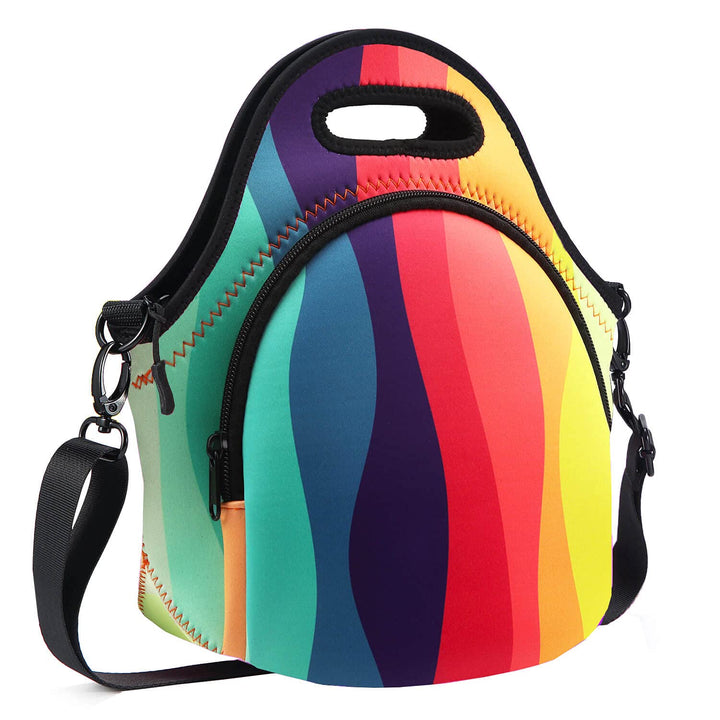 Neoprene Lunch Bags For Kids Women Boys Girls-Lightweight/Foldable/Reusable Lunch Boxes Bags For School,Work,Students,Picnic Gift For Back To School