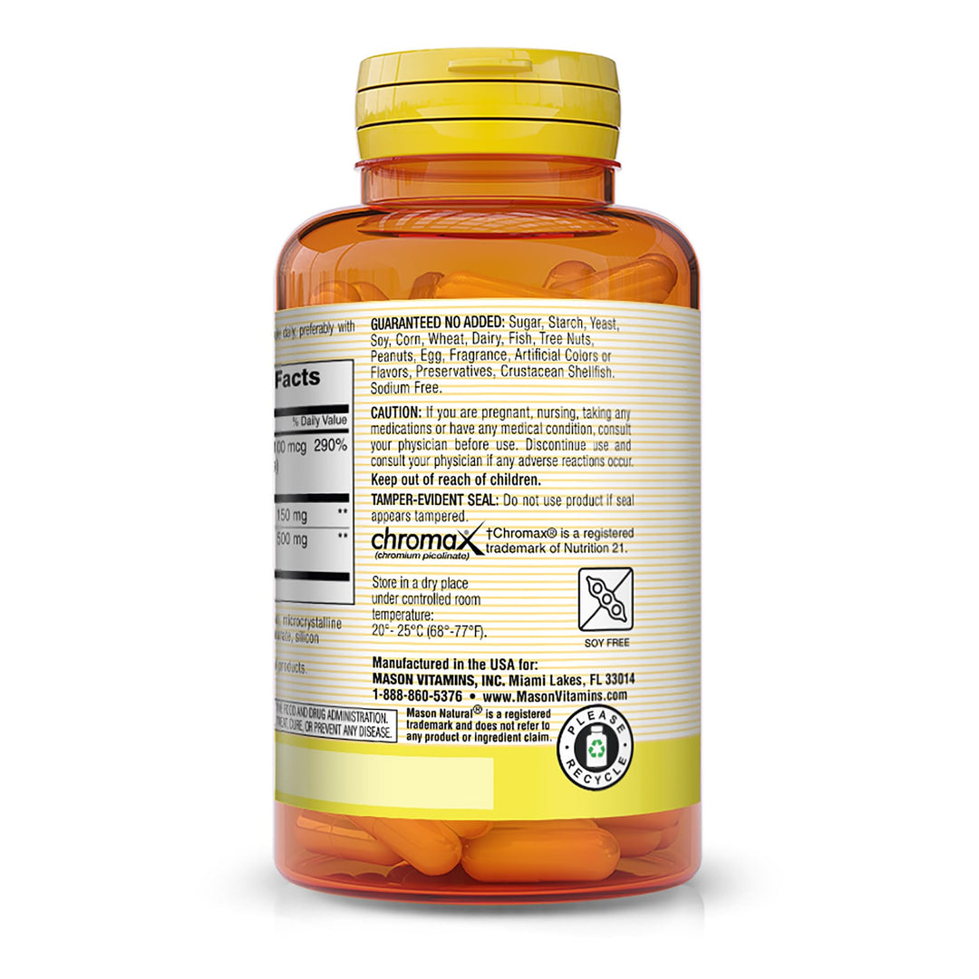 Mason Natural Cinnamon Alpha Lipoic Acid Complex Capsul