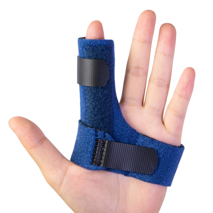 Trigger Finger Splints, Finger Brace with 2 Gel Sleeves