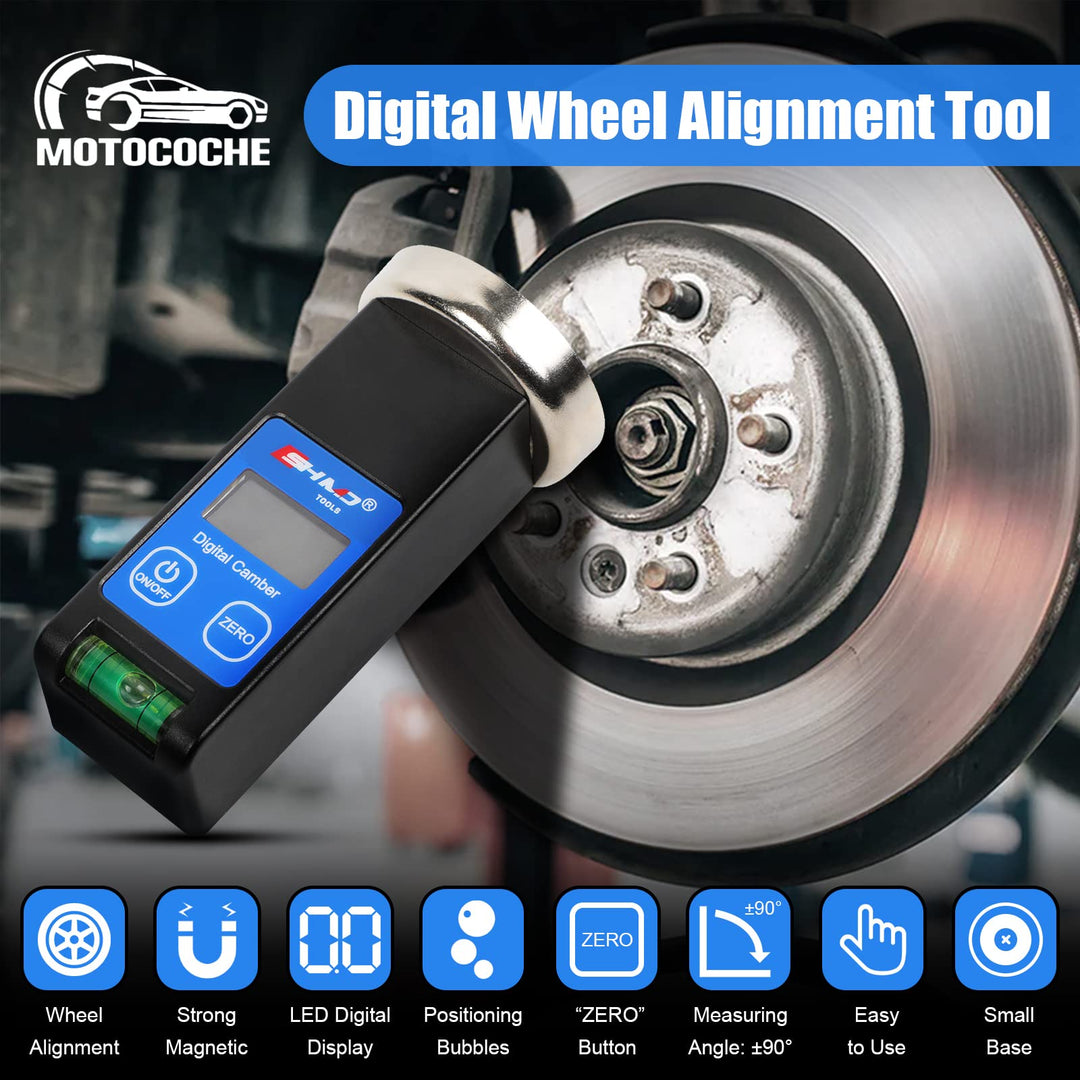 MOTOCOCHE Wheel Alignment Tools Automotive -90° to +90°
