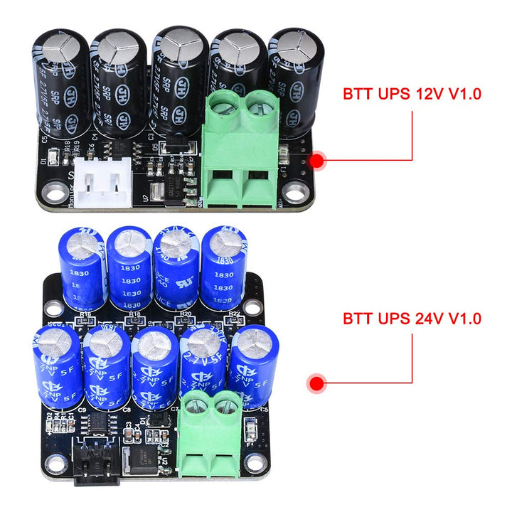 BIGTREETECH UPS 24V V1.0 Resume Printing While Power Off Module Sensor for SKR V1.4 Turbo/SKR Mini E3 V3.0/Octopus V1.1/Manta M4P/M5P/M8P, Ender-3 CR-10 3D Printer Parts