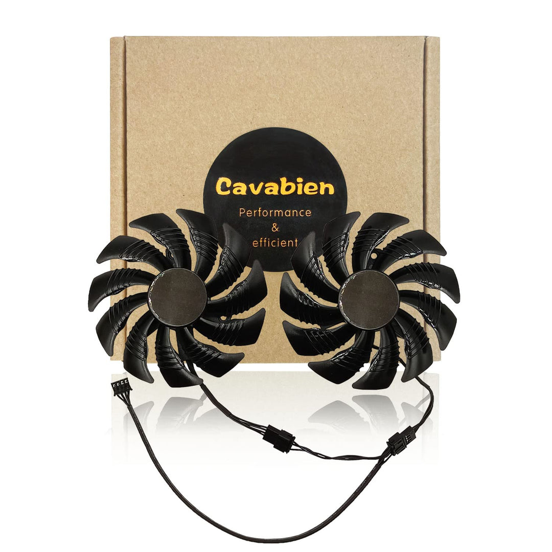 Cavabien 88MM T129215SU PLD09210S12HH P106-100 Graphics Card Cooling Fan for Gigabyte GTX 960 1050 1060 1070 ti - RX 470 570 580 Gaming Cooler (Fan-AB)