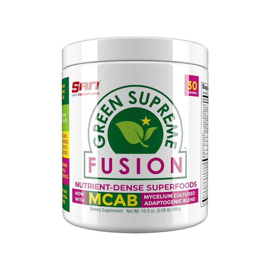 Nutrition’s Green Supreme Fusion Blend Antioxidant: Super Greens Smoothie Mix with Spirulina, Chlorella, Adaptogenic Mushrooms, 30 Servings