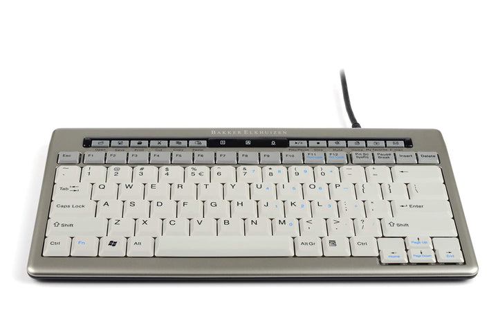 BakkerElkhuizen S-Board 840 Keyboard Ergonomic Compact,