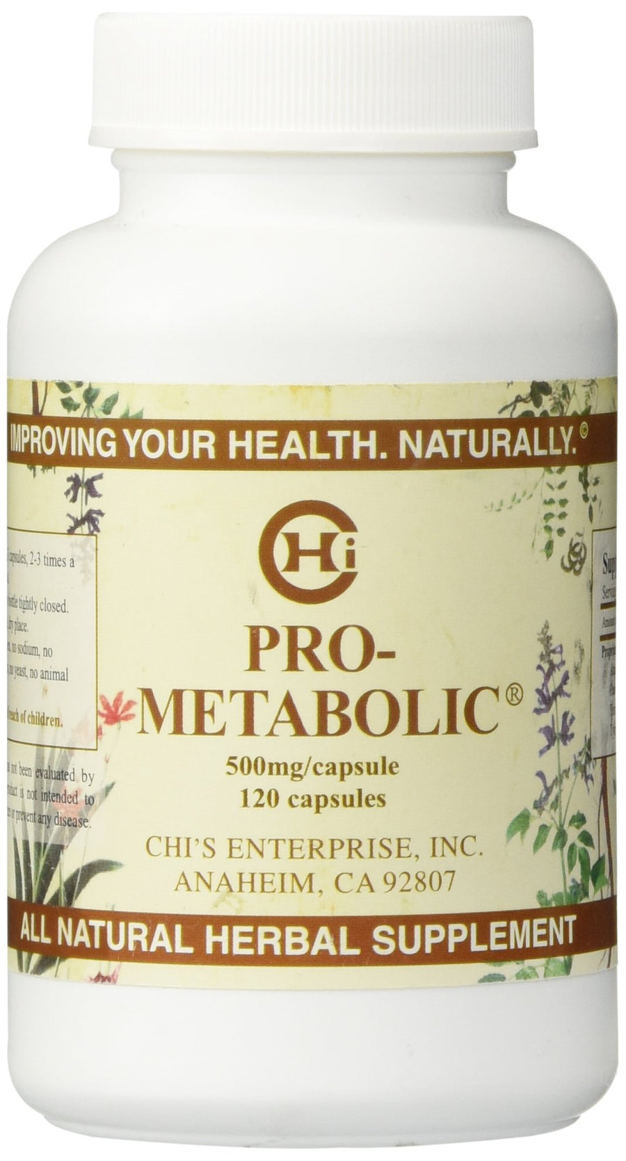 Chis Enterprise Pro-Metabolic - 500mg, 120 caps