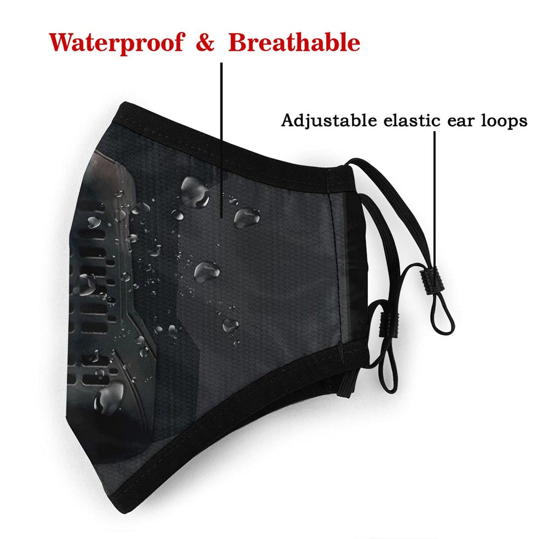 Hhana Masks-The Winter Soldier Adult Masks Can Be Adjusted Tightly to Prevent Marks On The Face After Being Taken Off One Size Black