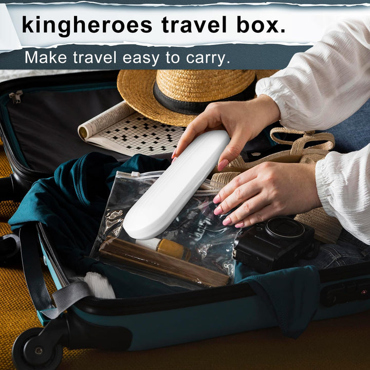kingheroes Electric Toothbrush Set, Comes with 8 Brush 
