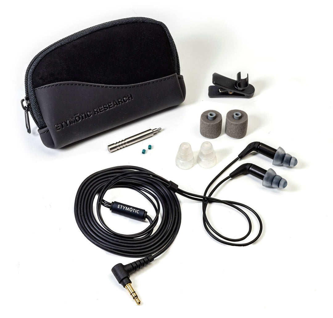 Etymotic ER3XR Extended Response Earphone,Black