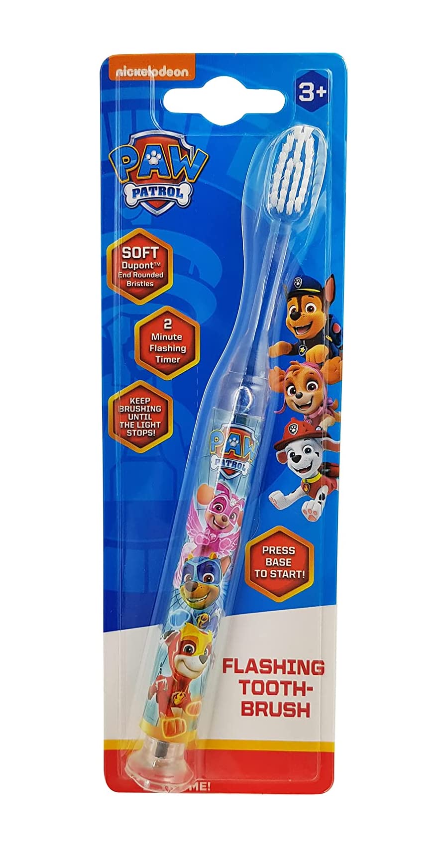 Paw Patrol Nickelodeon Flashing Toothbrush