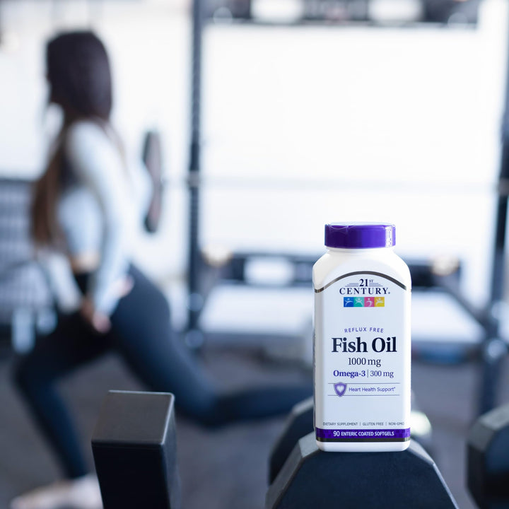 Fish Oil 1000 mg 90 Enteric Coated Softgels,