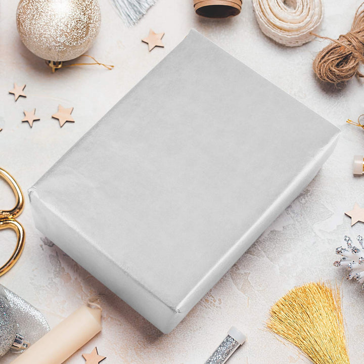 MIAHART 50 Sheets Silver Tissue Paper Bulk 20X14 Inch M