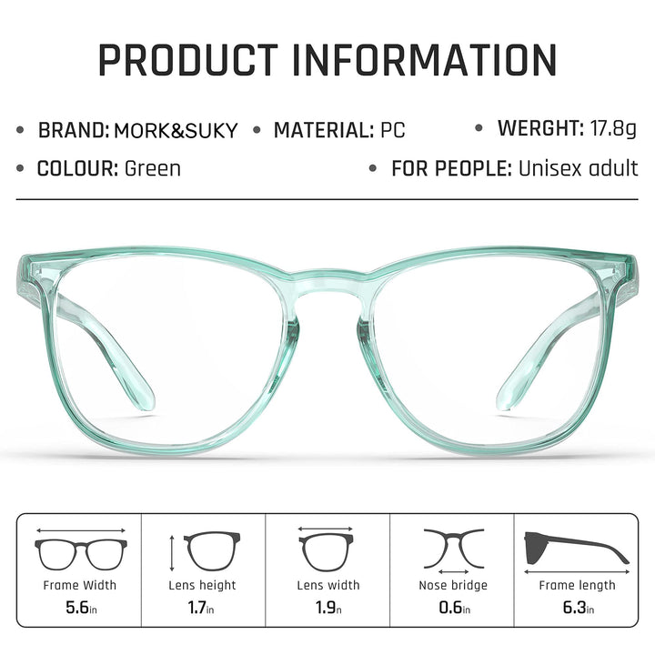 MORK&amp;SUKY Safety Glasses, Stylish Goggles With Anti Fog Lense,Light And Comfortable,Perfect Alternatives To Regular Protective Eyewear, Great Goggles For Nurses.