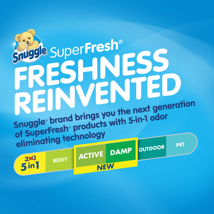 Snuggle Plus SuperFresh Fabric Softener Dryer Sheets wi