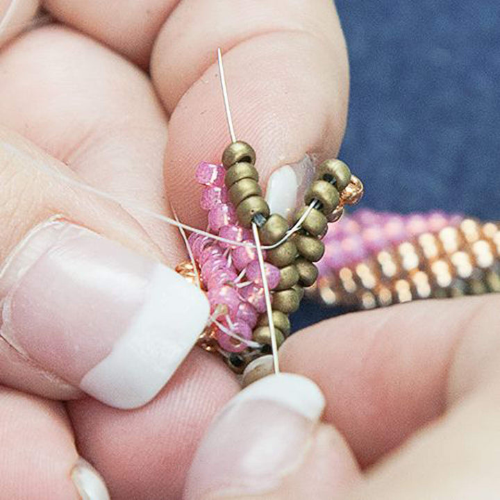 Beading Needles Size 11 (25pcs) with Needle Storage Tube