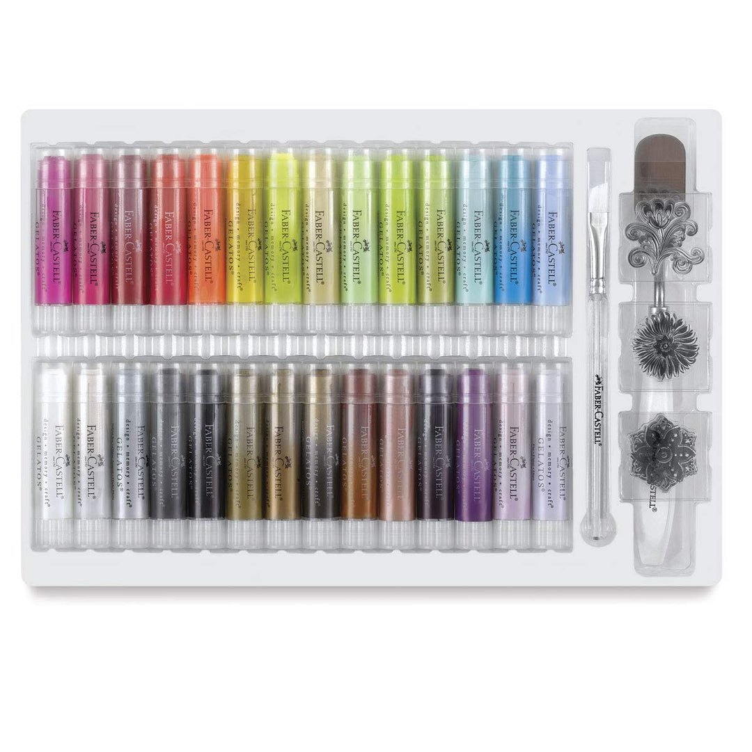 Gelatos Dolce II Gift Set - 28 Colors - Multi-Purpose Art Medium Set
