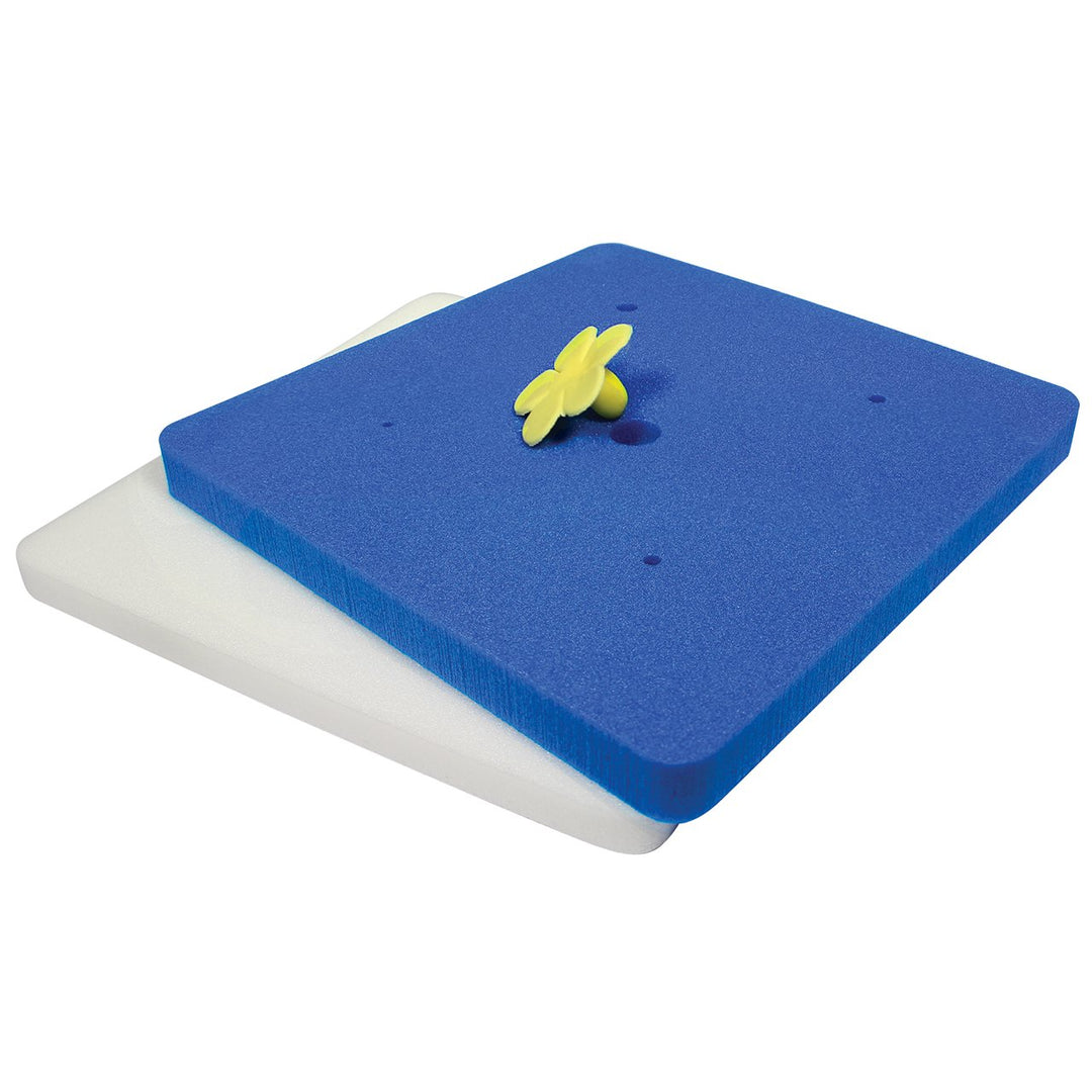 Mexican Foam Pads, for Sugar Flowers &amp; Gumpaste Modelling, 7.5 x 7.5-Inches