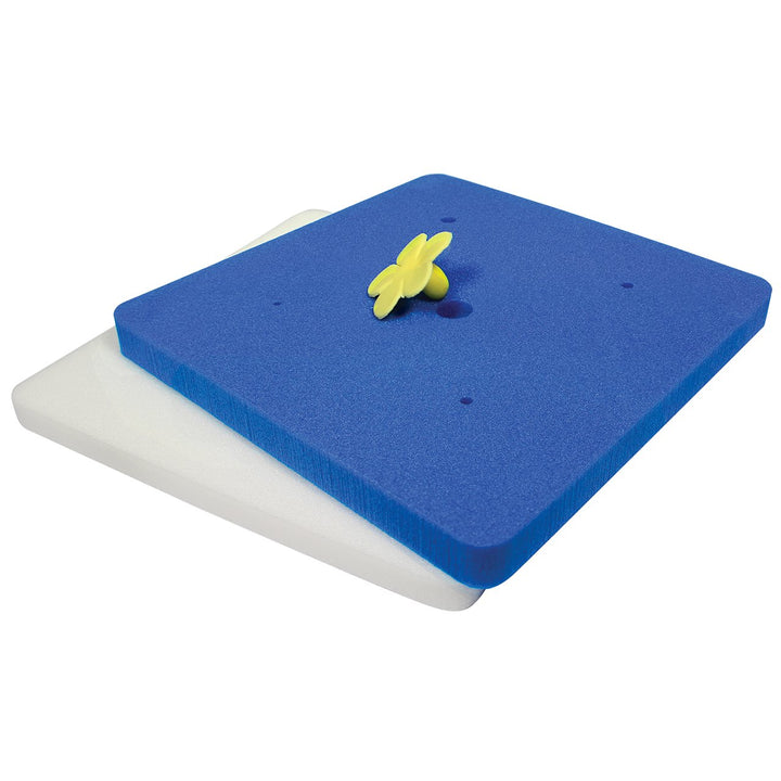 Mexican Foam Pads, for Sugar Flowers &amp; Gumpaste Modelling, 7.5 x 7.5-Inches
