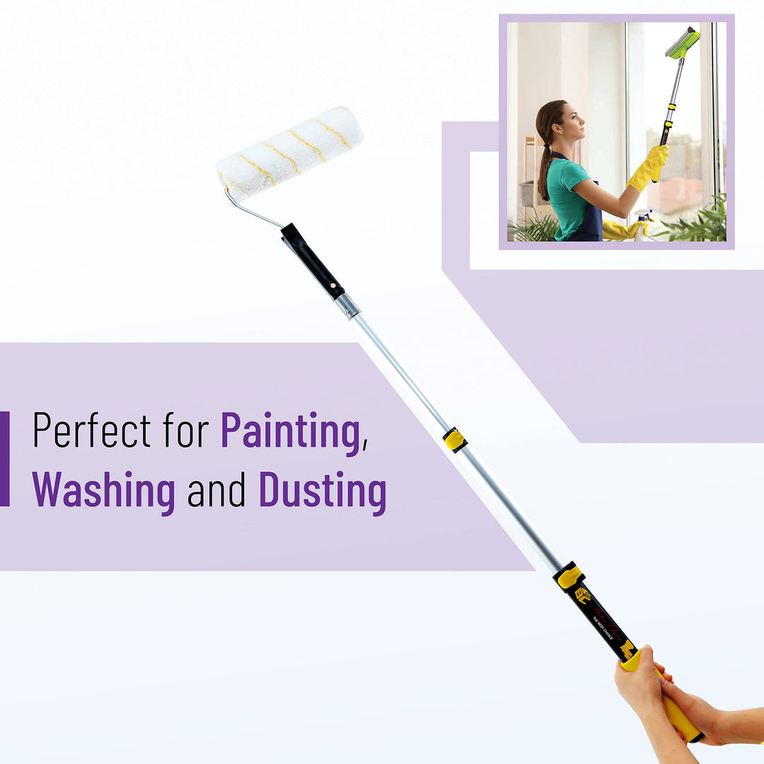 Bates- Extension Pole, 1.4 to 3 Ft Pole, Telescoping Pole, Paint Pole, Extendable Pole, Paint Roller Extension Pole, Painters Pole, Extension Handle, Telescoping Handle, Telescoping Paint Roller Pole