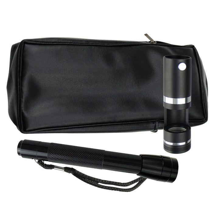 Professional 18mm 10x Handheld Optics Darkfield Loupe L