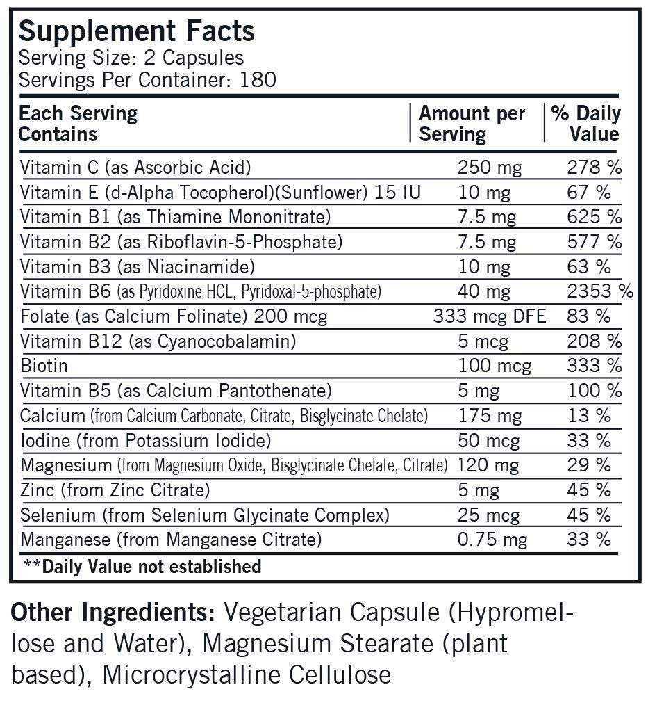 Kirkman Super Nu-Thera® w/o Vitamins A and D - Hypoalle